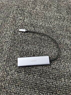 UGREEN CM511 USB-C to HDMI HUB Adapter, 3x USB-A 3.0, SD/TF 20956A Untested